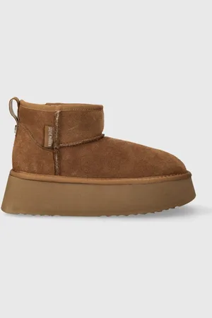 Steve Madden śniegowce zamszowe Campfire kolor SM11002737