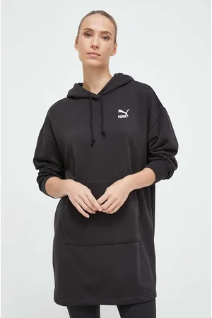 PUMA Bluza damska kolor z kapturem gładka