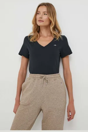 GANT T-shirt bawełniany kolor