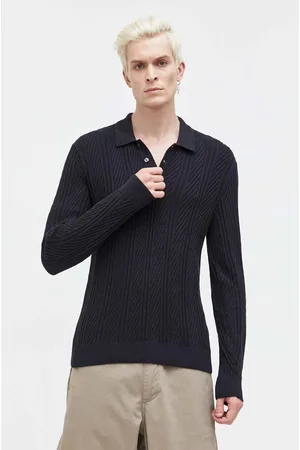 Abercrombie & Fitch Sweter męski kolor lekki