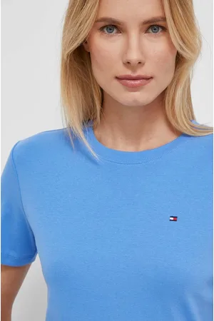 Tommy Hilfiger T-shirt bawełniany damski kolor WW0WW40587