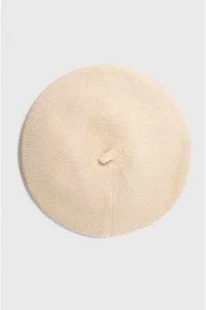 ANSWEAR Lab beret wełniany kolor wełniany