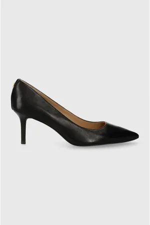 Ralph Lauren Szpilki skórzane Lanette kolor 802940602001