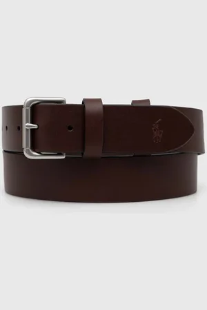 Ralph Lauren Pasek skórzany męski kolor