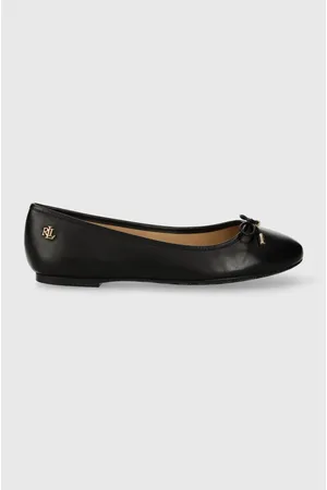 Ralph Lauren Baleriny skórzane Jayna kolor 802940603001