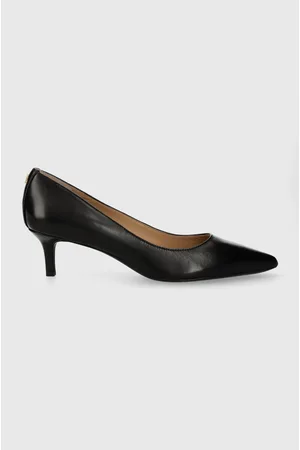 Ralph Lauren Szpilki skórzane Adrienne kolor 802940572001