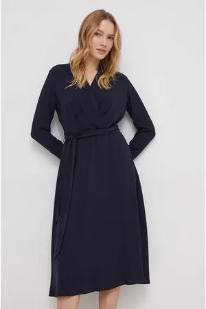 Ralph Lauren Sukienka kolor midi rozkloszowana