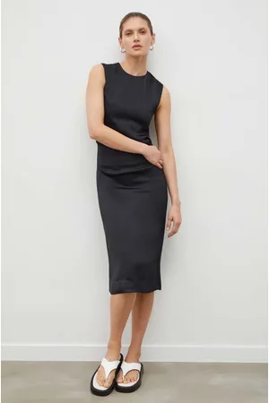 Lovechild Sukienka kolor midi dopasowana 7564174