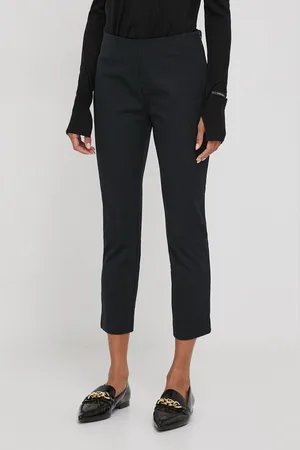 Ralph Lauren Spodnie damskie kolor dopasowane high waist