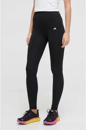 adidas Legginsy treningowe Optime kolor gładkie IQ2688