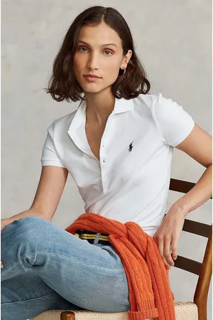 Ralph Lauren Polo damski kolor z kołnierzykiem