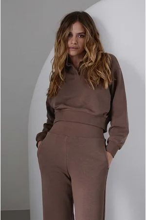 MUUV. Bluza bawełniana FIN COTTON damska kolor gładka