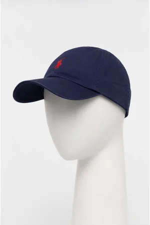 Ralph Lauren Czapka z daszkiem bawełniana z aplikacją