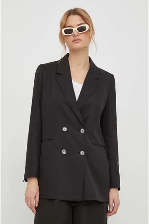 Pepe Jeans Marynarka SHARON kolor dwurzędowa gładka PL402305