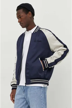 The Kooples Kurtka bomber męski kolor przejściowa HBLO28004K