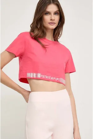 Patrizia Pepe T-shirt bawełniany damski kolor 8M1613 J089