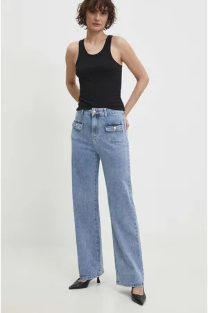 ANSWEAR Lab jeansy damskie high waist
