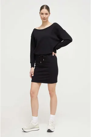 DKNY Sukienka kolor mini prosta DP3D4828