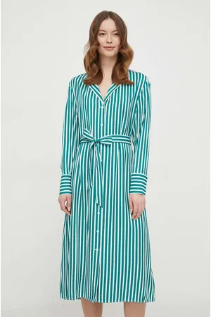Tommy Hilfiger Sukienka kolor midi oversize WW0WW41594