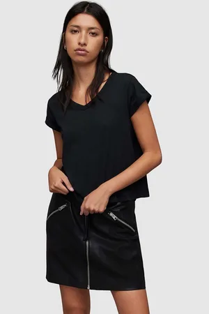 AllSaints T-shirt bawełniany Anna damski kolor