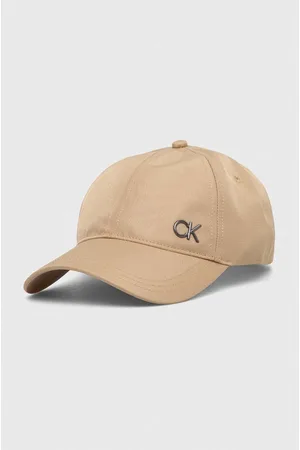 Calvin Klein Czapka z daszkiem kolor gładka