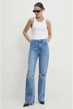 ANSWEAR Lab jeansy damskie high waist