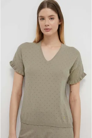 Benetton T-shirt lounge kolor