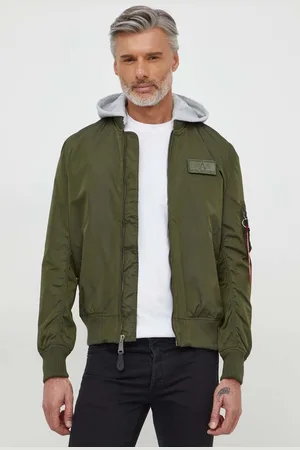 Alpha Industries Kurtka MA-1 TT Hood męska kolor przejściowa 196108