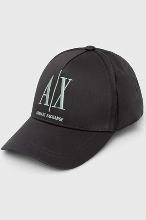 Armani Exchange Czapka z daszkiem bawełniana kolor z aplikacją 954047 CC811 NOS