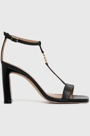 HUGO BOSS Sandały skórzane Rose kolor 50516203