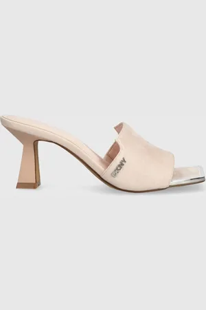 DKNY Klapki KAILYN damskie kolor na szpilce K1402477