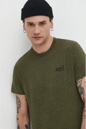 Superdry T-shirt bawełniany męski kolor melanżowy