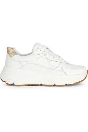 Geox Sneakersy skórzane D DIAMANTA kolor D45UFB 085NF C1327