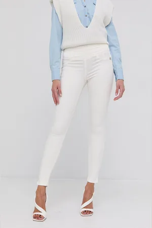 Patrizia Pepe Jeansy damskie high waist CP0367 DS04