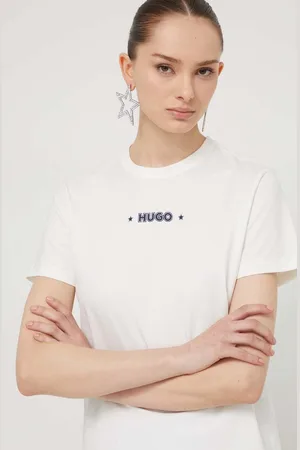 HUGO BOSS T-shirt bawełniany damski kolor 50518339