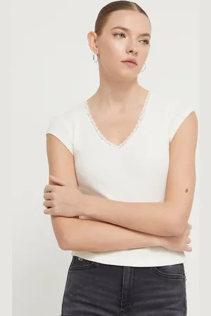 Superdry T-shirt bawełniany damski kolor