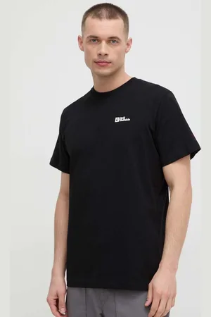Jack Wolfskin T-shirt bawełniany Essential kolor 1808382