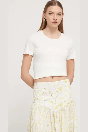 Desigual T-shirt BASIC CUTS damski kolor 24SWTK67