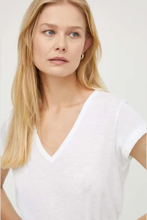AllSaints T-shirt bawełniany Anna damski kolor