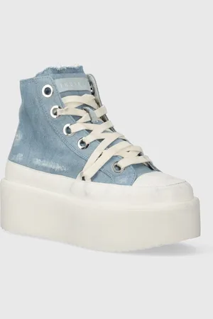 INUIKII Trampki Levy Jeans High damskie kolor 30103-058