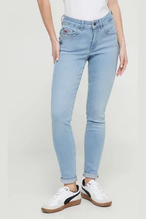 Desigual Jeansy DELAWAR damskie kolor 24SWDD26
