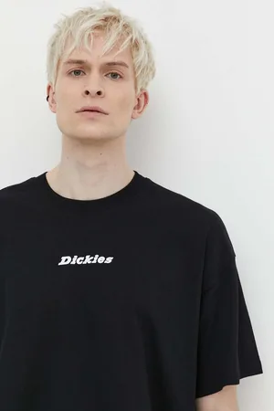 Dickies T-shirt bawełniany ENTERPRISE TEE SS męski kolor z nadrukiem DK0A4YRN
