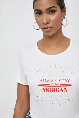 Morgan T-shirt DANAE damski kolor
