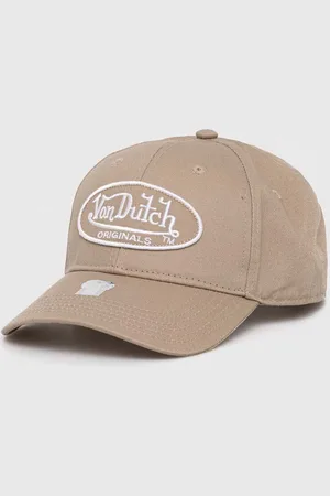 Von Dutch Czapka z daszkiem bawełniana kolor z aplikacją