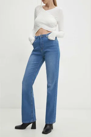 ANSWEAR Lab jeansy damskie high waist