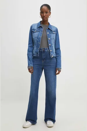 ANSWEAR Lab jeansy damskie high waist