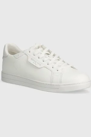 Michael Kors Sneakersy skórzane Keating Lace Up kolor 42S4KEFS1L
