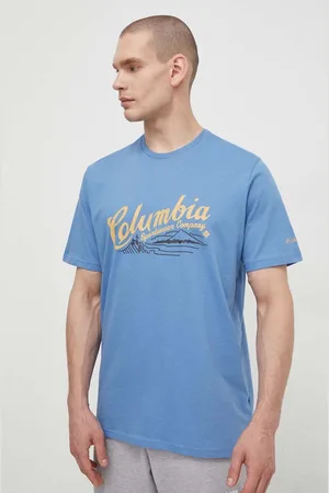 Columbia T-shirt bawełniany Rockaway River kolor wzorzysty 2022181