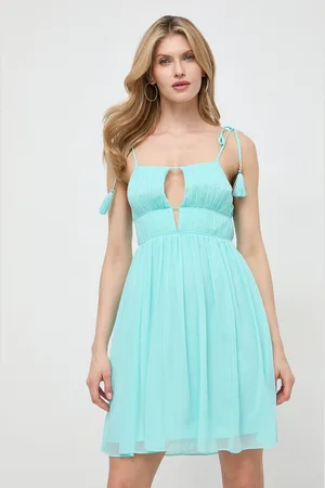 Patrizia Pepe Sukienka kolor mini rozkloszowana 2A2714 A061