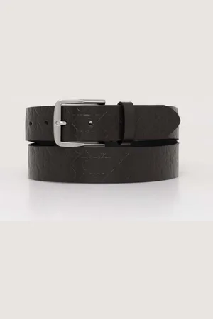 Calvin Klein Pasek skórzany męski kolor